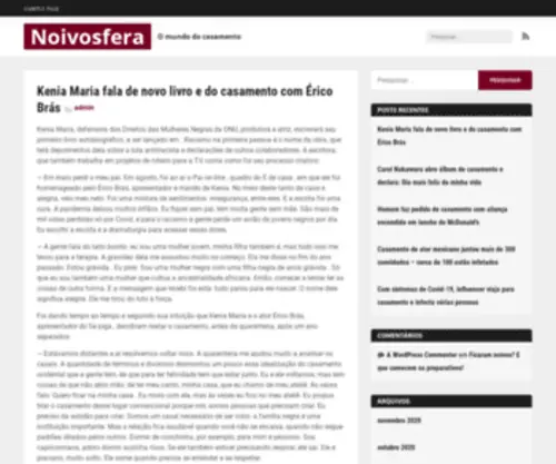 Noivosfera.com.br(O Espaço Dos Noivos Na Web) Screenshot