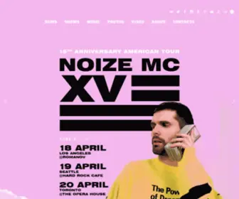 Noizemc.com(Noize) Screenshot