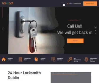 Nokego.ie(24 Hour Locksmiths Dublin) Screenshot