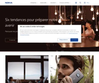 Nokia.fr(Telephone portable) Screenshot