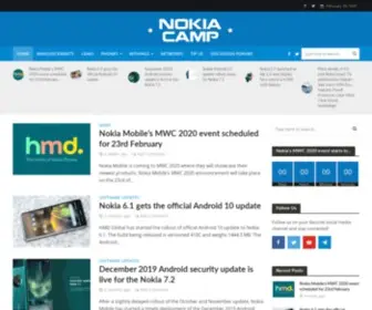 Nokiacamp.com(Home – NokiaCamp) Screenshot