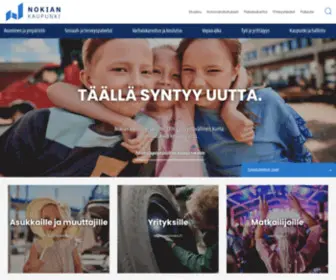 Nokiankaupunki.fi(Nokiankaupunki) Screenshot