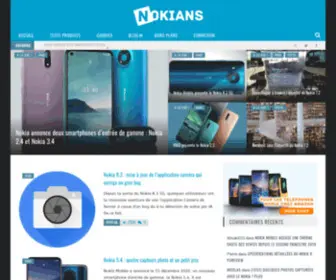 Nokians.fr(La parole aux fans de Nokia) Screenshot