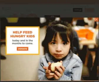 Nokidhungry.org(End Child Hunger in America) Screenshot