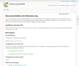 Nokods.org(Start) Screenshot