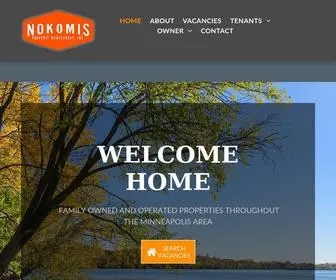 Nokomispm.com(Nokomis Property Management) Screenshot