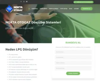 Noktaotogaz.com(Nokta Otogaz LPG Dönüşüm Esenyurt) Screenshot