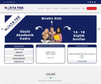 Noktatekegitimkurumlari.com(Nokta Tek Eğitim Kurumları) Screenshot