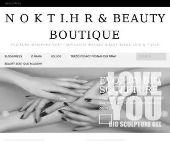 Nokti.hr(N o k t i.h r &amp; beauty boutique) Screenshot
