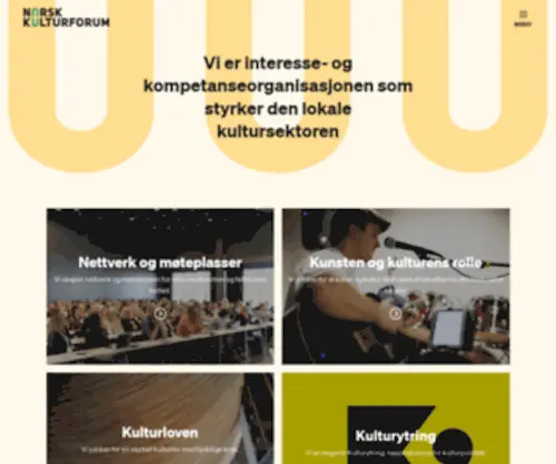Noku.no(Norsk kulturforum) Screenshot
