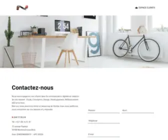 Nokytech.fr(Nous accompagnons nos clients dans la Communication Digitale et la Création de site internet) Screenshot