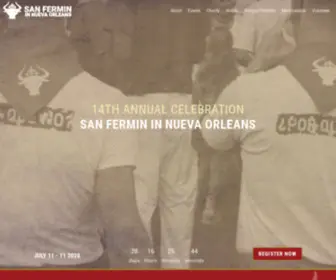 Nolabulls.com(San Fermin in Nueva Orleans 2021) Screenshot