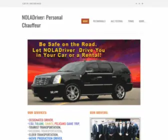 Noladriver.com(Personal Chauffeur) Screenshot