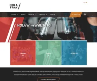 Nolafray.com(NOLA Fray) Screenshot