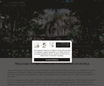 Nolahotels.com(The Copeland Collection of Hotels) Screenshot
