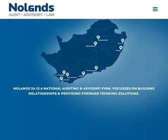 Nolands.co.za(Auditing, Forensics, Advisory, Tax) Screenshot