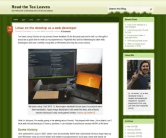 Nolanlawson.com(Read the Tea Leaves) Screenshot