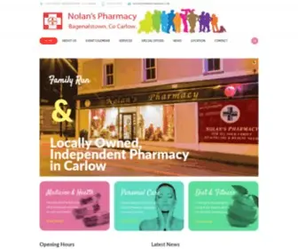 Nolanspharmacy.net(Bagenalstown Carlow) Screenshot