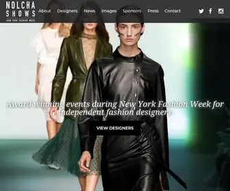 Nolchashows.com(Nolcha Shows) Screenshot