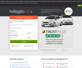 Noleggioauto.it(Noleggio Auto Low Cost con) Screenshot