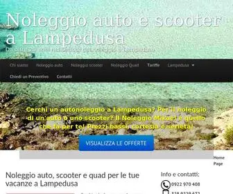 Noleggioautolampedusa.com(Noleggio auto) Screenshot