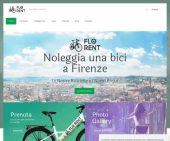 Noleggiobiciclettefirenze.it(Florentbike) Screenshot