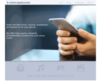 Nolimit-Digitalcontent.com(Nolimit Digitalcontent) Screenshot