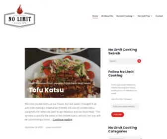 Nolimitcooking.com(Make 'em say WANT) Screenshot