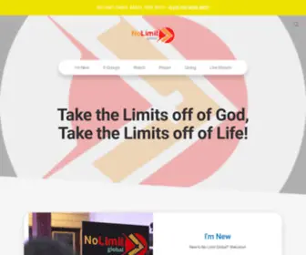 NolimitGlobal.org(Take the Limits off of God) Screenshot