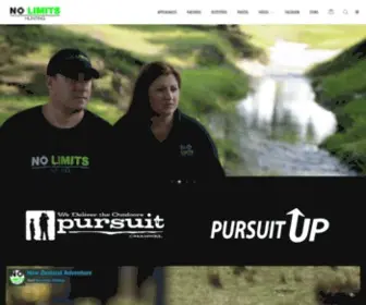 Nolimitshunting.com(S a way of life on the Pursuit Channel) Screenshot
