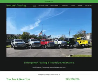 Nolimittowing.net(Emergency Towing & Roadside Assistance) Screenshot