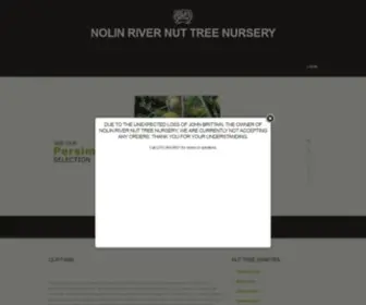 Nolinnursery.com(Nuts) Screenshot