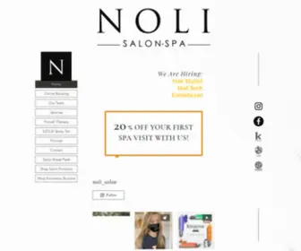Nolisalon.com(Noli Salon) Screenshot