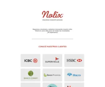Nolix.com.ar(Nolix Agency) Screenshot