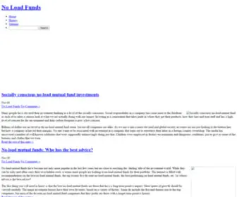 Noloadfunds.com(Noloadfunds) Screenshot