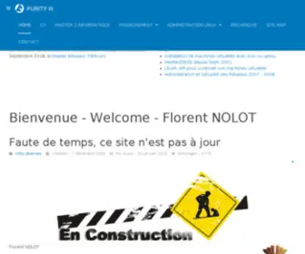 Nolot.eu(Florent NOLOT) Screenshot