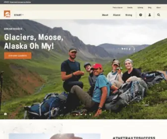 Nols.edu(The Leader in Wilderness Education) Screenshot