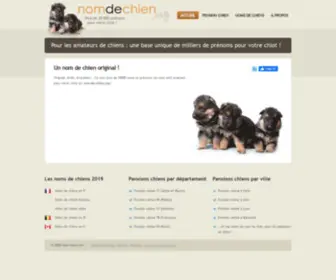 Nom-Chien.com(Nom Chien) Screenshot