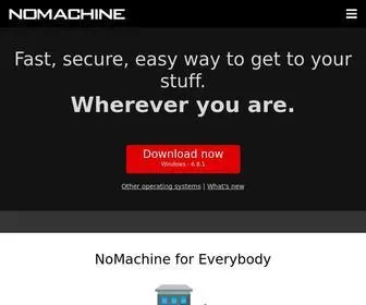 Nomachine.com(Connect to your remote computer at the speed of light. NoMachine) Screenshot