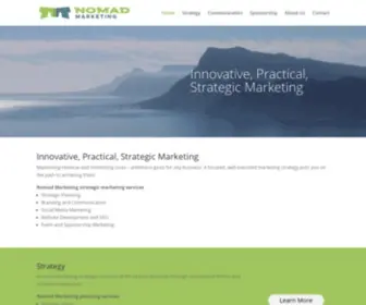 Nomad-Marketing.com(Nomad Marketing) Screenshot