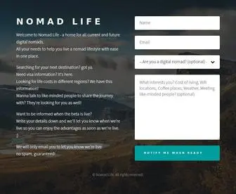Nomad.life(Everything you need for a nomad life) Screenshot