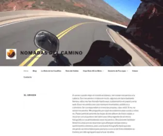 Nomadasdelcamino.com.ar(La vida en dos ruedas) Screenshot