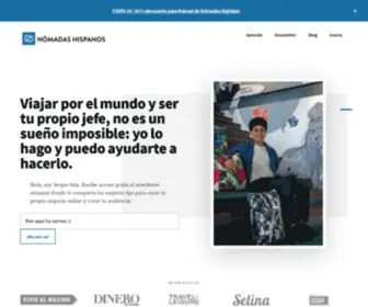 Nomadashispanos.com(Nómadas) Screenshot