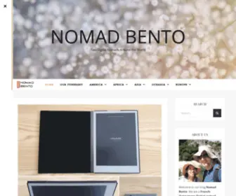 Nomadbento.com(Nomad Bento) Screenshot