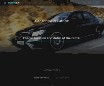 Nomadcar.com(Rent a car in Europe) Screenshot