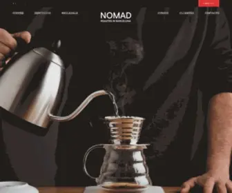 Nomadcoffee.es(Inicio) Screenshot