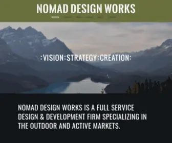 Nomaddesignworks.com(NOMAD) Screenshot