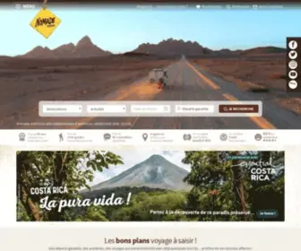 Nomade-Aventure.com(Nomade Aventure : voyage d’aventure) Screenshot