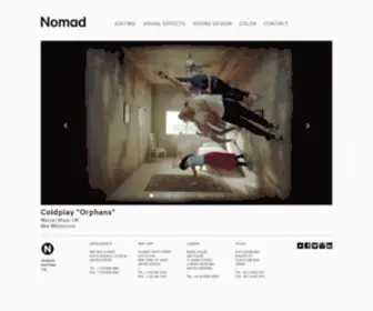 Nomadedit.com(Nomad Editing Company) Screenshot