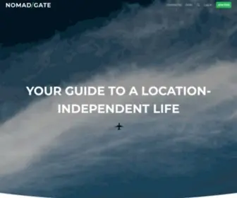 Nomadgate.com(Your Guide to a Location) Screenshot